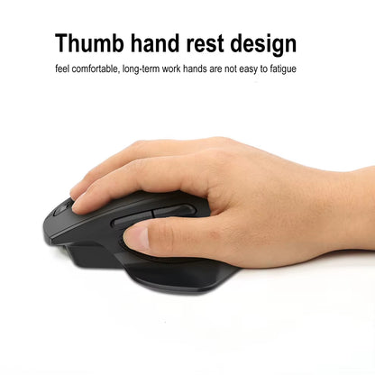 Gaming Mouse Rechargeable USB Wireless Mouse for Computer Laptop Gamer Noiseless Click Right Hand Mause Ergonomic Mice