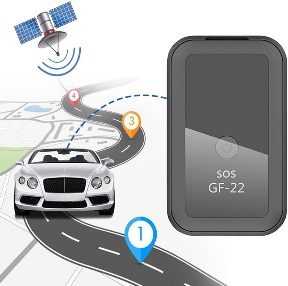 GF-22 Tracker De Voiture Magnétique Positionneur GPS Suivi En Temps Réel Mini Localisateur