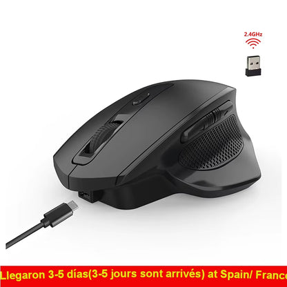 Gaming Mouse Rechargeable USB Wireless Mouse for Computer Laptop Gamer Noiseless Click Right Hand Mause Ergonomic Mice