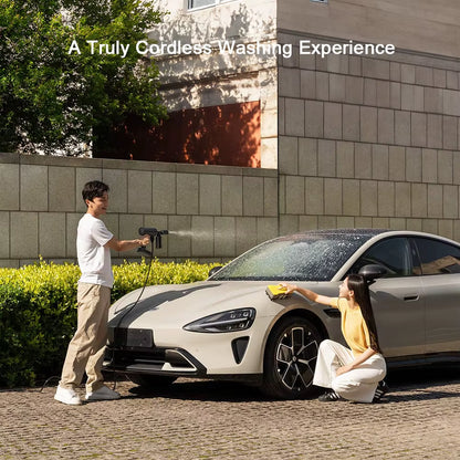XIAOMI  Wireless Car Washer 2: Cordless Design, 1.5Mpa Pressure, 160L/H Flow Water, 3 Spray Modes, 2000Mah Battery, 6M Hose