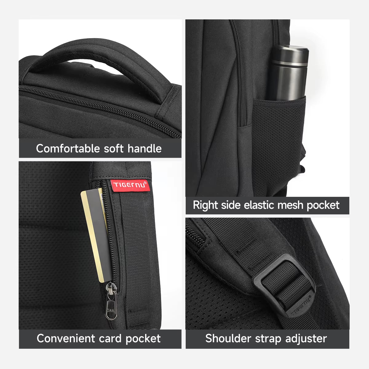 Men'S Backpack Bags for School Backpacks Male Laptop Backpack 15.6Inch USB Knapsack Schoolbag Nylon Bags Travel Backpack